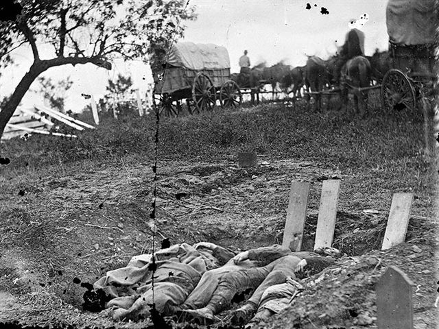 Confederate Graves at Gettysburg