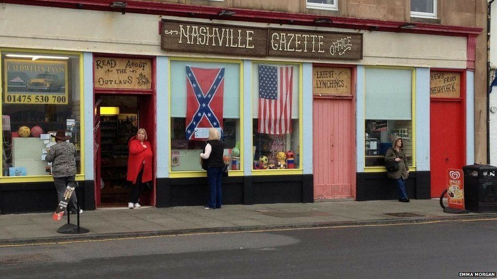 Confederate flag Battersea, London